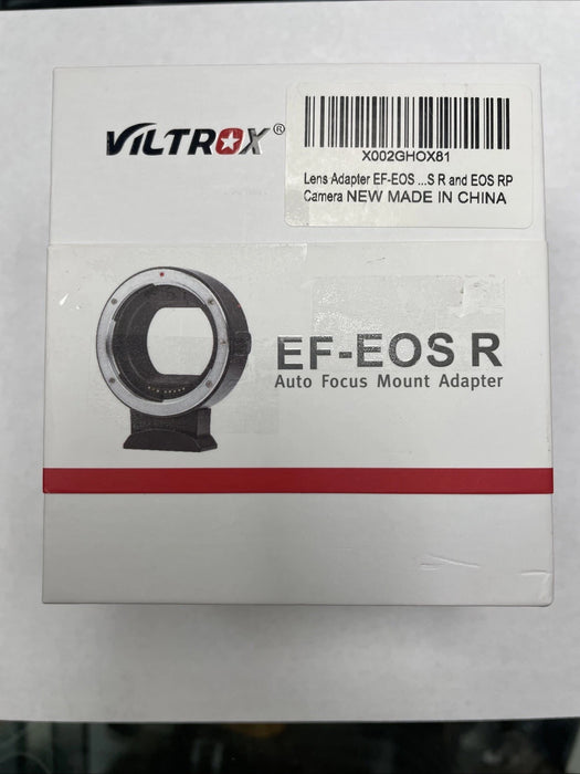 🔥 New & Sealed! VILTROX EF–EOS R Autofocus Mount Adapter – Unlock the Power of Your Canon Glass