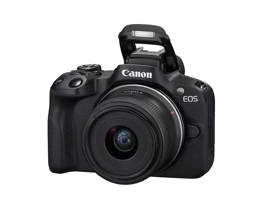 Canon EOS R50 Camera with Dual Lenses and 64GB Card