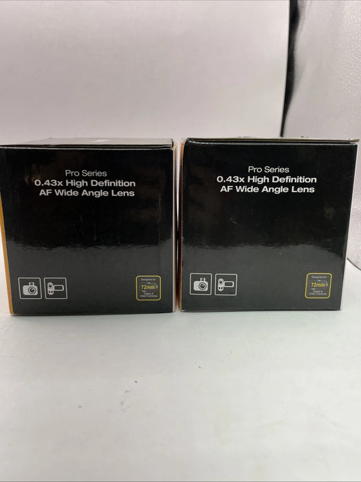 🌟 2× iZONIX Pro Series 0.43x HD AF Wide Angle Lens – 67mm Bundle