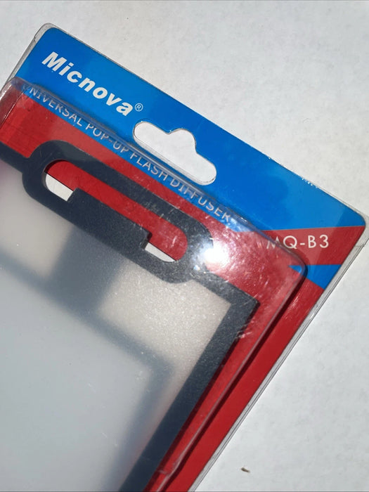 💡 Micnova MQ-B3 Universal Pop-Up Flash Diffuser – Soft, Professional Lighting Anywhere! - BuyDirect & Save