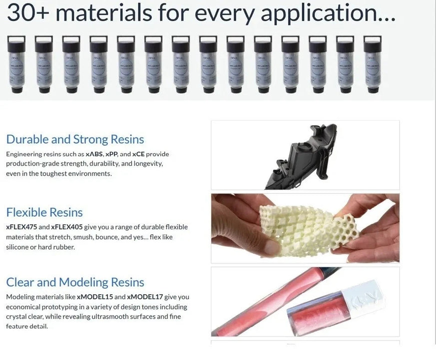 Nexa3D Xip Pro Industrial LCD 3D Printer with Touchscreen