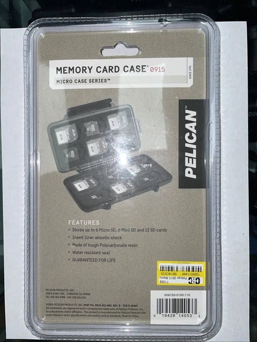 🌟 The NEW Pelican 0915 Micro SD Memory Card Case – Ultimate Protection for Your Cards!