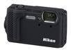 Nikon Silicon Camera Case CF-CP3 for COOLPIX W300 Black Orange