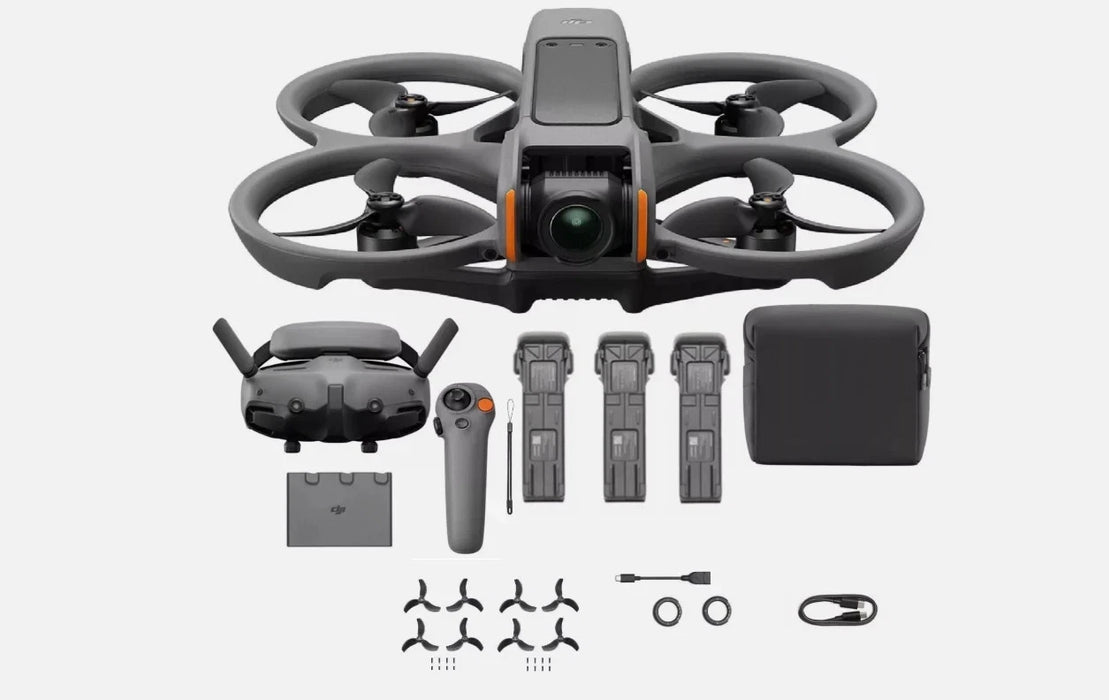 DJI Avata 2 Fly More Drone Combo with Goggles