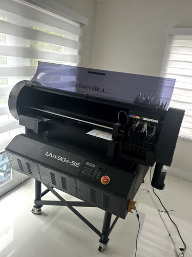 LogoJET UVx90R SE UV Printer, Rotary Vacuum Bed, 10-Hour Use