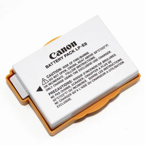 Original Canon LP‑E8 Battery Pack – 1‑5 Units for EOS