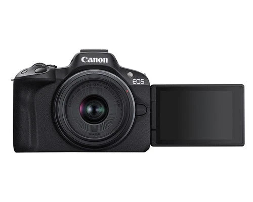 Canon EOS R50 Camera with Dual Lenses and 64GB Card