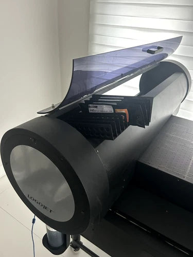 LogoJET UVx90R SE UV Printer, Rotary Vacuum Bed, 10-Hour Use