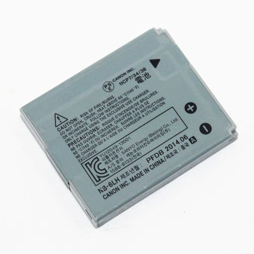 Original NB-6LH Battery Pack for Canon IXUS & PowerShot Cameras