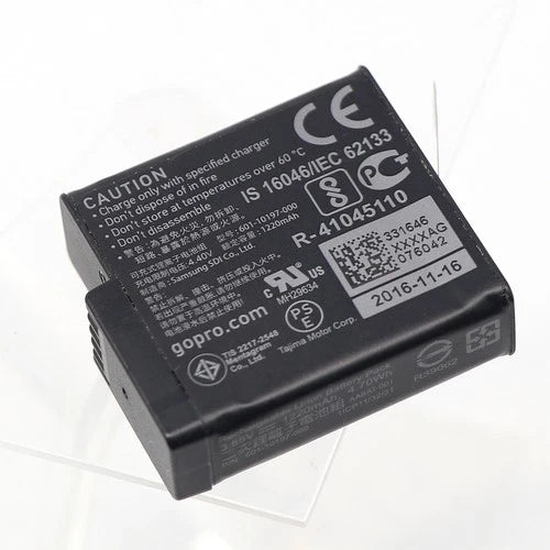 Original GoPro HERO5 Battery 2-Pack – Reliable Power Replacement