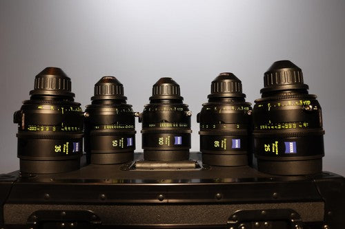 Zeiss Supreme 5‑Lens Set with Custom Case – Premium Manual Prime Lenses
