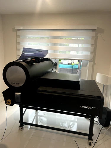 LogoJET UVx90R SE UV Printer, Rotary Vacuum Bed, 10-Hour Use