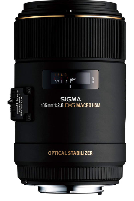 Sigma 105mm f/2.8 EX DG Macro OS HSM Lens