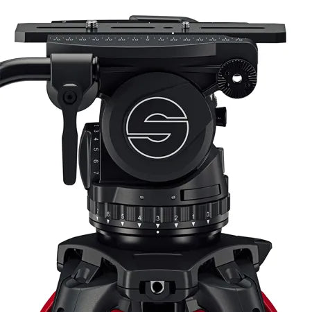 Sachtler Cine 20 Fluid Head with ENG 2 CF Tripod and Mid-Level Spreader