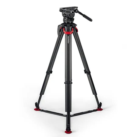 Sachtler Cine 20 Fluid Head with ENG 2 CF Tripod and Mid-Level Spreader