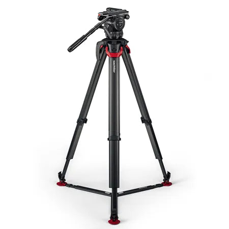 Sachtler Cine 20 Fluid Head with ENG 2 CF Tripod and Mid-Level Spreader