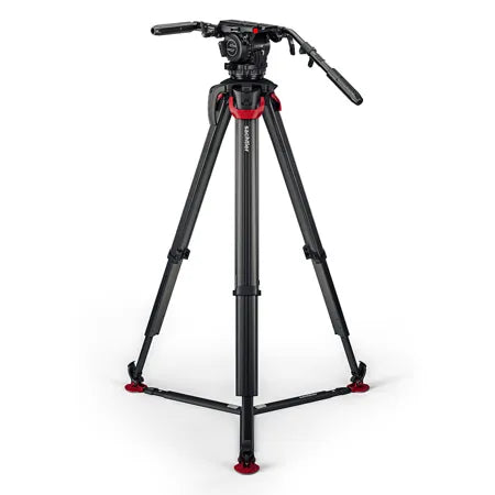Sachtler Cine 20 Fluid Head with ENG 2 CF Tripod and Mid-Level Spreader