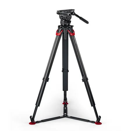 Sachtler Cine 20 Fluid Head with ENG 2 CF Tripod and Mid-Level Spreader