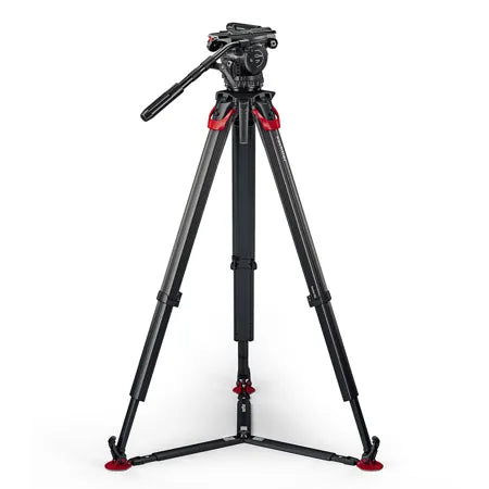 Sachtler Cine 20 Fluid Head with ENG 2 CF Tripod and Mid-Level Spreader