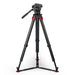 Sachtler Cine 20 Fluid Head with ENG 2 CF Tripod and Mid-Level Spreader
