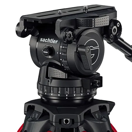Sachtler Cine 20 Fluid Head with ENG 2 CF Tripod and Mid-Level Spreader