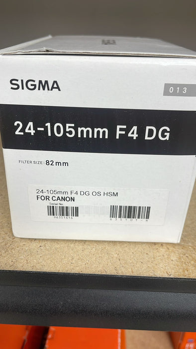 Sigma 24-105mm f/4 DG OS HSM Art Lens for Canon - Buy Direct & Save