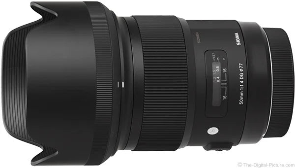 Sigma 50mm f/1.4 DG HSM Art Standard Prime Lens