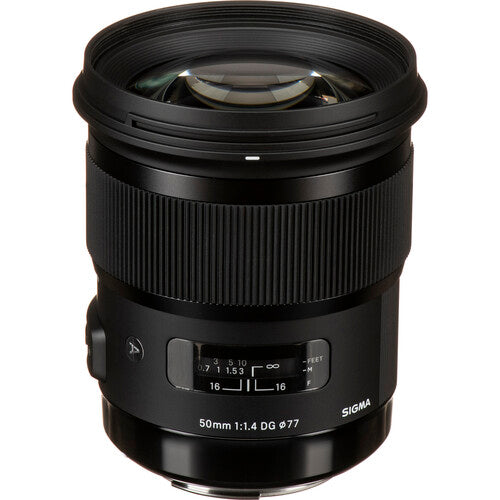 Sigma 50mm f/1.4 DG HSM Art Standard Prime Lens