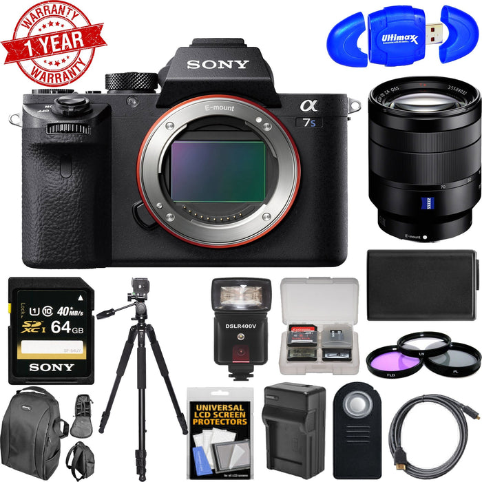 Sony Alpha A7S II 4K Wi-Fi Digital Camera Body