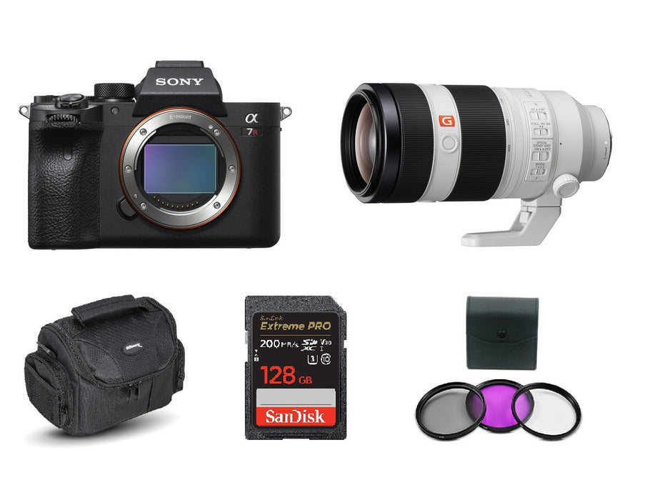 Sony Alpha a7R IVA Mirrorless Camera with FE 100-400mm f/4.5-5.6 GM OSS Lens Bundle