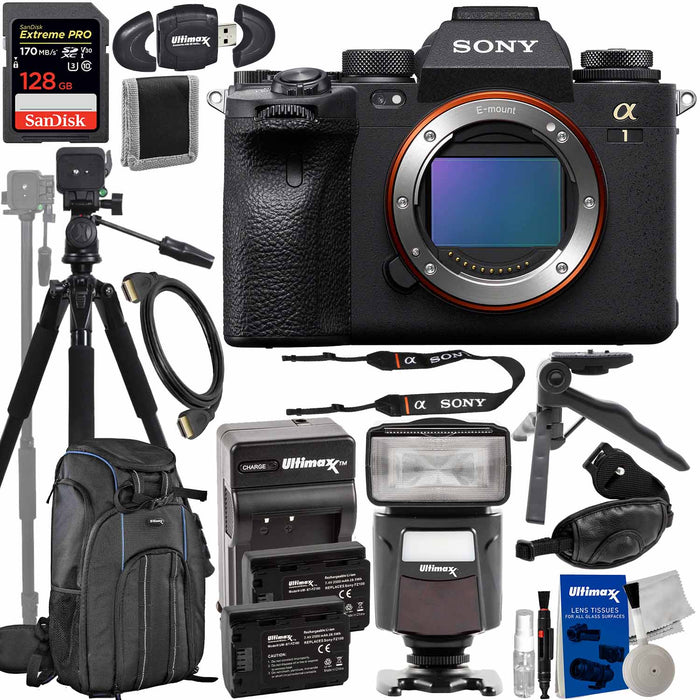 Sony a1 Alpha 1 Mirrorless Camera Body Only with Advanced Accessory Bundle