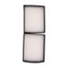 Jaspertronics Replacement Air Filter for Panasonic PT-DW830 PT-DX100 PT-DZ870 TMZX5209