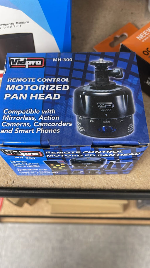 Vidpro MH-300 Motorized Pan Head with Remote Control - Buy Direct & Save