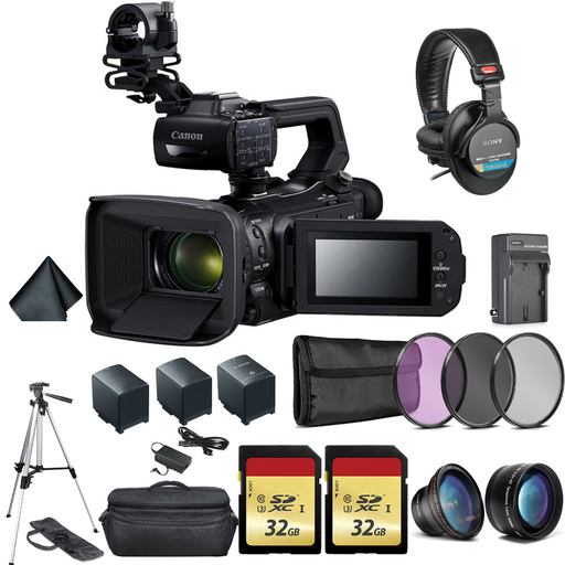 Canon XA50 Professional UHD 4K Camcorder Bundle — view 1