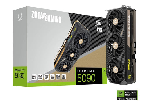 Zotac Gaming GeForce RTX 5090 SOLID OC Graphics Card ZT-B50900J-10A