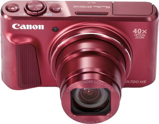 Canon PowerShot SX720 HS Digital Camera (Red) - Refurbished