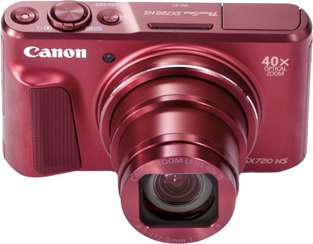 Canon PowerShot SX720 HS Digital Camera (Red) - Refurbished