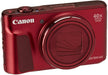 Canon PowerShot SX720 HS Digital Camera (Red) - Refurbished
