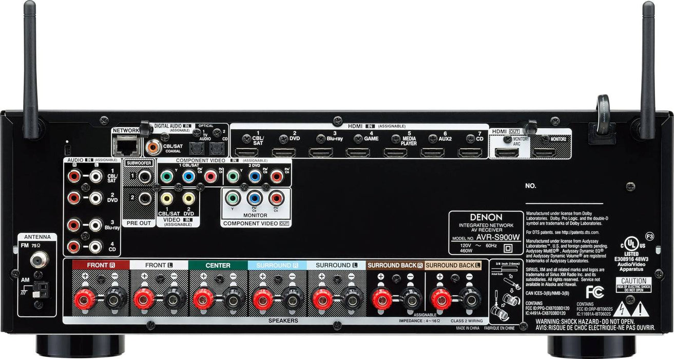Denon AVR-S900W 7.2 Channel Network AV Receiver