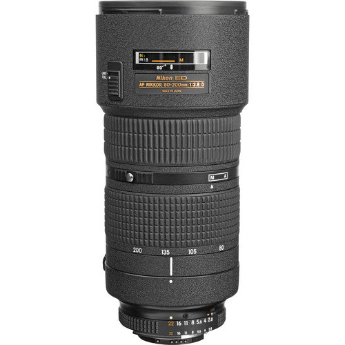 Nikon AF Zoom-NIKKOR 80-200mm f/2.8D ED Lens Deluxe Filter Bundle