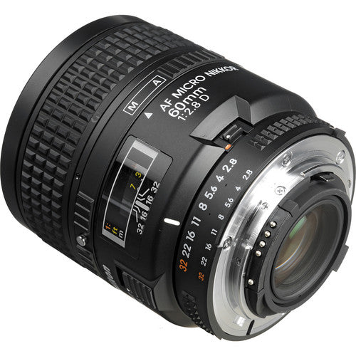 Nikon AF Micro-NIKKOR 60mm f/2.8D With 16GB & More