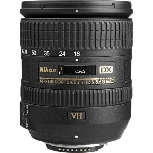 Nikon AF-S DX NIKKOR 16-85mm f/3.5-5.6G ED VR Lens Filter Bundle