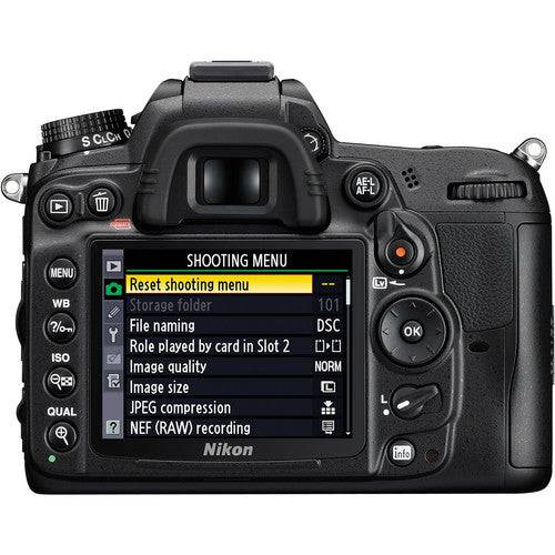 Nikon D7000/D7500 DSLR Camera with Nikon 18-200mm DX VR Lens | Sandiask 32GB | UV Filter | Cleaning Kit &amp; 3 Year Limited Warranty