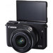 Canon EOS M10 Mirrorless Digital Camera with 15-45mm Lens (Black)