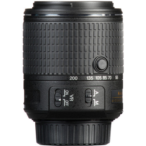 Nikon AF-S DX NIKKOR 55-200mm f/4-5.6G ED VR II Lens Filter Bundle