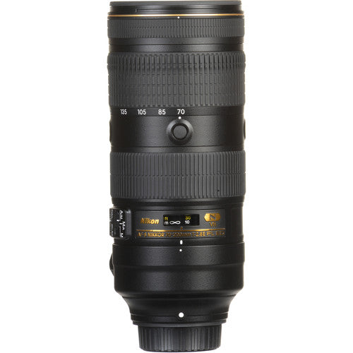 Nikon AF-S NIKKOR 70-200mm f/2.8E FL ED VR Lens USA with 77MM (CPL, UV, FLD) Filter Kit Package