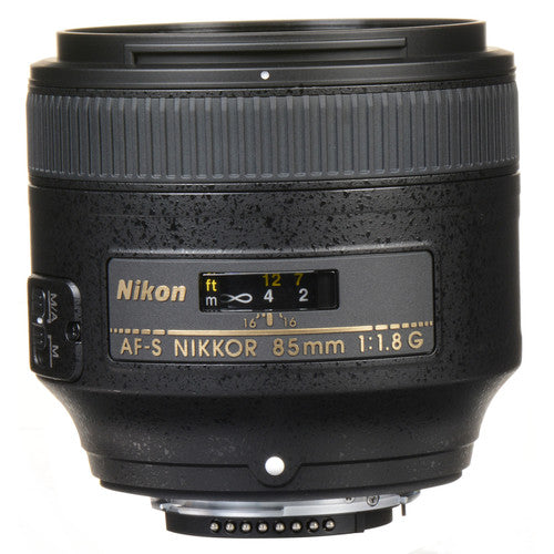 Nikon AF-S NIKKOR 85mm f/1.8G Lens Premium Filter Bundle