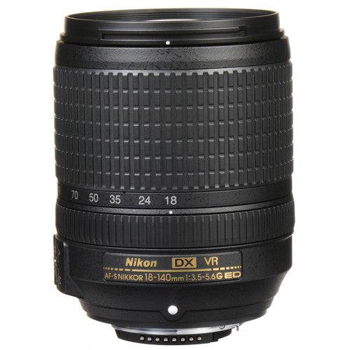 Nikon AF-S DX NIKKOR 18-140mm f/3.5-5.6G ED VR Lens Premium Filter Bundle
