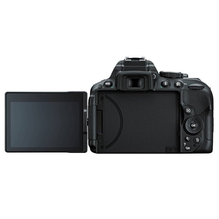 Nikon D5300/D5600 DSLR Camera with 18-55mm Lens & Sandisk 32GB Memory Card | UV Filter | Cleaning Kit