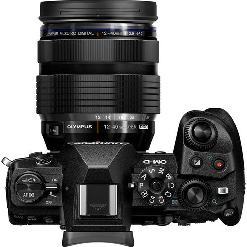 Olympus OM-D E-M1 Mark III Mirrorless Digital Camera &amp; 12-100mm Lens with Sandisk 128GB Deluxe Filters &amp; More Bundle